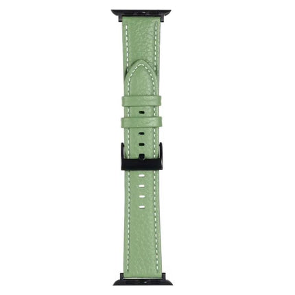 Litchi Texture Leather Apple Watch Band 38/40/41/42/44/45mm