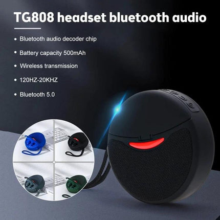 Portable Speaker And Detachable Earphone Combo For Daily Use compact Bluetooth speaker with detachable earphones commuting