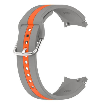 Two Color Silicone Watch Band For Samsung Galaxy Watch5 Pro