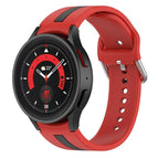 For Samsung Galaxy Watch5 / Watch5 Pro / Red Black
