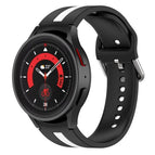For Samsung Galaxy Watch5 / Watch5 Pro / Black White