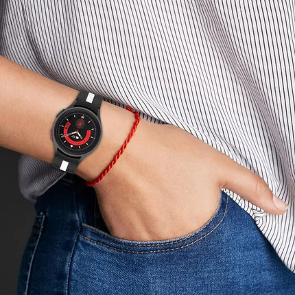 Two Color Silicone Watch Band For Samsung Galaxy Watch5 Pro