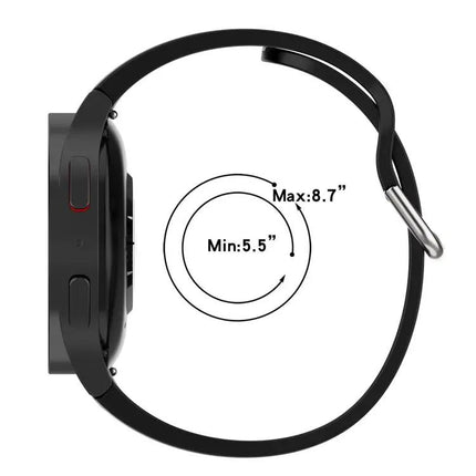 Two Color Silicone Watch Band For Samsung Galaxy Watch5 Pro