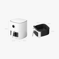 Xiaomi Mijia Smart Air Fryer Pro 4L with OLED Display and App Control, CN Plug