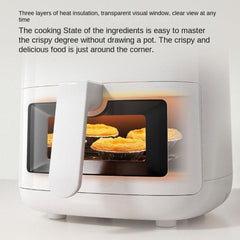 Xiaomi Mijia Smart Air Fryer Pro 4L with OLED Display and App Control, CN Plug