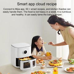 Xiaomi Mijia Smart Air Fryer Pro 4L with OLED Display and App Control, CN Plug