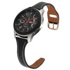 For Samsung Galaxy Watch3 / Huawei Watch GT3 Pro / Black+Rose Gold