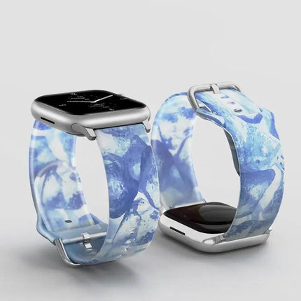 Frosted Translucent Silicone Watch Band For Apple Watch