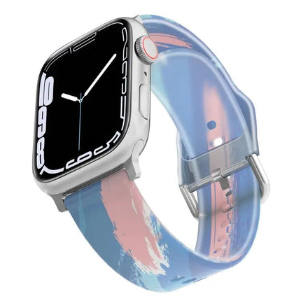 Frosted Translucent Silicone Watch Band For Apple Watch