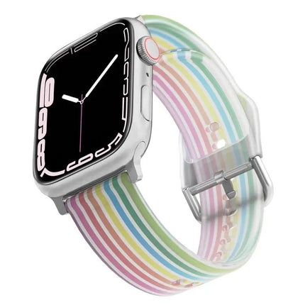 Frosted Translucent Silicone Watch Band For Apple Watch | Syndmart