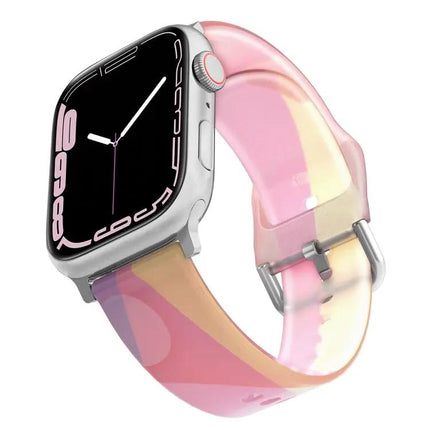 Frosted Translucent Silicone Watch Band For Apple Watch