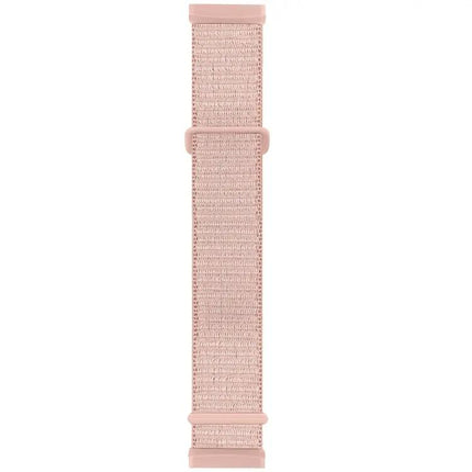 Nylon Watch Band With Rubber Buckle For Fitbit Versa 3