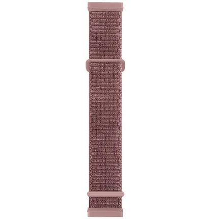 Nylon Watch Band With Rubber Buckle For Fitbit Versa 3