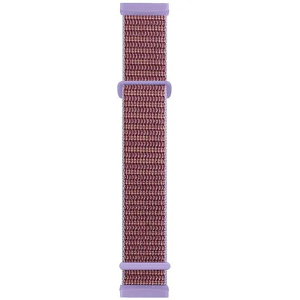 Nylon Watch Band With Rubber Buckle For Fitbit Versa 3