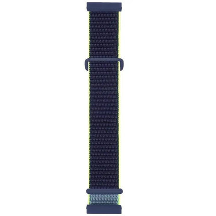 Nylon Watch Band With Rubber Buckle For Fitbit Versa 3