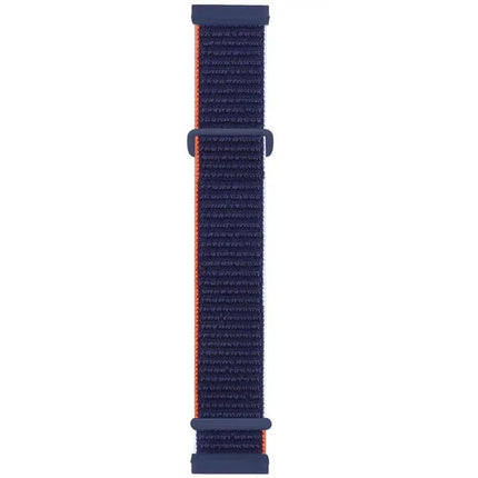 Nylon Watch Band With Rubber Buckle For Fitbit Versa 3