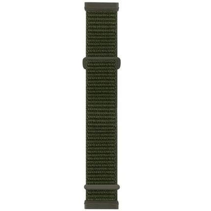Nylon Watch Band With Rubber Buckle For Fitbit Versa 3
