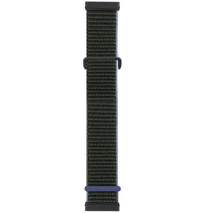 Nylon Watch Band With Rubber Buckle For Fitbit Versa 3