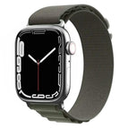 For Apple Watch Series 8&7 45mm / SE 2&6&SE&5&4 44mm / 3&2&1 42mm / Army Green