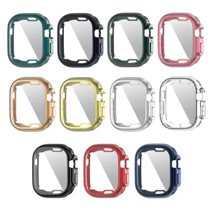 TPU PET Screen Protector Case For Apple Watch Ultra 49mm