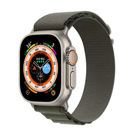 Nylon Loop Watch Band Apple Watch 44/45/46/49mm Adjustable