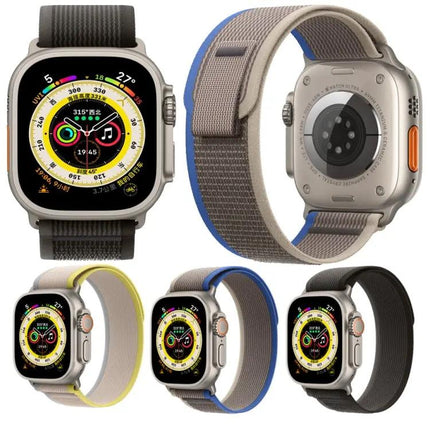 Nylon Watch Band Compatible With Apple Watch 40-49mm