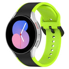 For Samsung Galaxy Watch4 Classic 42mm / Watch4 40mm / Black Lime