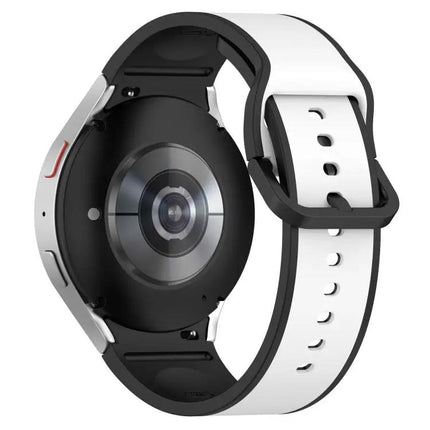 Two-Tone Silicone Watch Band For Samsung Galaxy Watch5/5 Pro