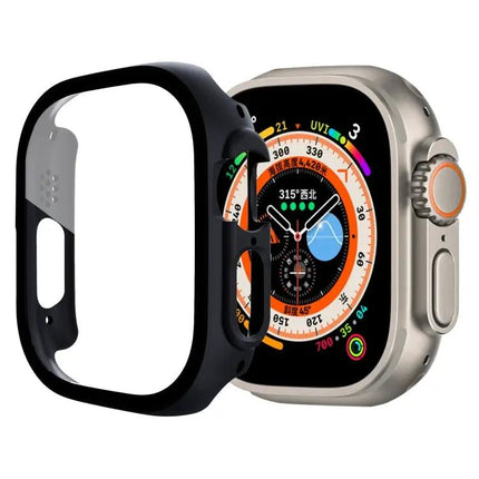 Tempered Glass PC Case For Apple Watch Ultra 49mm Series 1-3