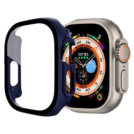 Tempered Glass PC Case For Apple Watch Ultra 49mm Series 1-3