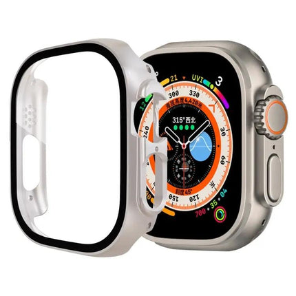 Tempered Glass PC Case For Apple Watch Ultra 49mm Series 1-3