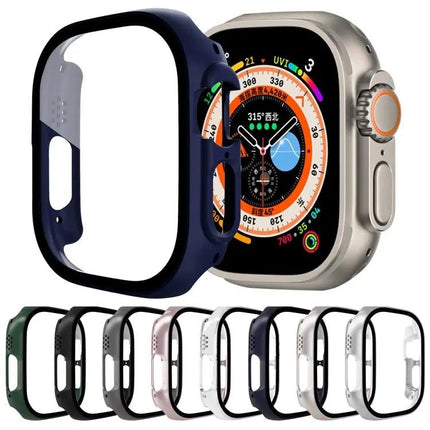 Tempered Glass PC Case For Apple Watch Ultra 49mm Series 1-3