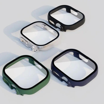 Tempered Glass PC Case For Apple Watch Ultra 49mm Series 1-3
