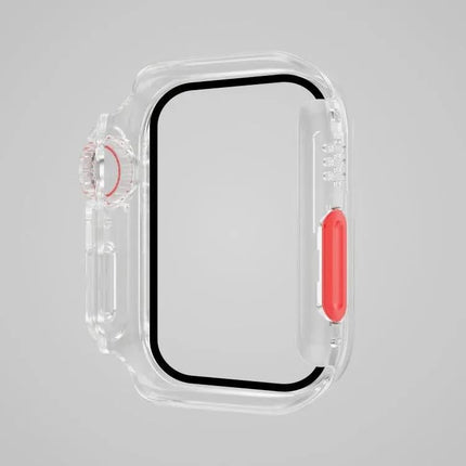 Apple Watch 45mm PC Case With Tempered Front Film Shield | SYNDMART