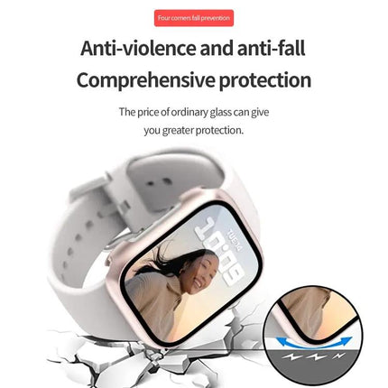 Tempered Glass Watch Protector For Apple Watch 41/45/49mm