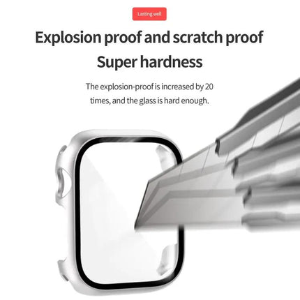 Tempered Glass Watch Protector For Apple Watch 41/45/49mm