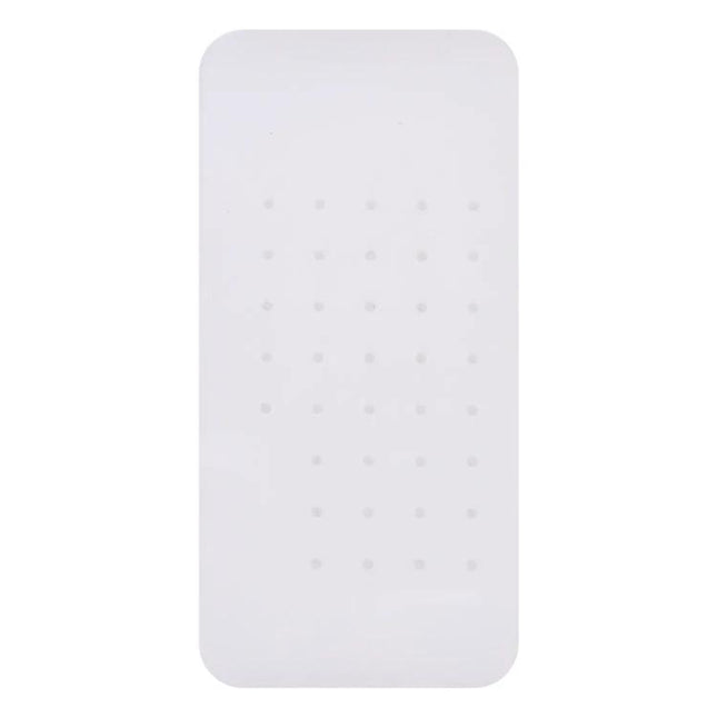 Silicone Glue Removal Pad for iPhone Repair and Maintenance - white silicone pad with perforations for safe adhesive removal during screen repairs