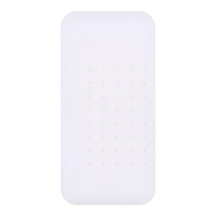 Silicone Glue Removal Pad for iPhone Repair and Maintenance - white silicone pad with dotted surface for safe adhesive removal