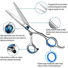 Hairdressing Scissor Kit - Professional Thinning and Cutting Shears for Stylists