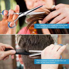 Hairdressing Scissor Kit - Professional Thinning and Cutting Shears for Stylists