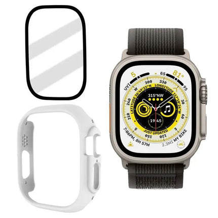 Apple Watch Ultra 49mm Frosted Tempered Glass PC Case