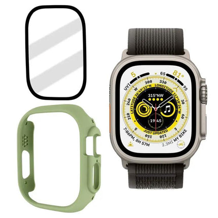 Apple Watch Ultra 49mm Frosted Tempered Glass PC Case