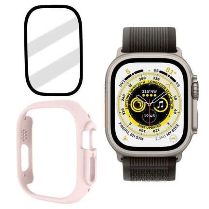 Apple Watch Ultra 49mm Frosted Tempered Glass PC Case