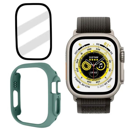 Apple Watch Ultra 49mm Frosted Tempered Glass PC Case
