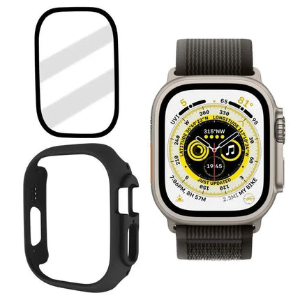 Apple Watch Ultra 49mm Frosted Tempered Glass PC Case