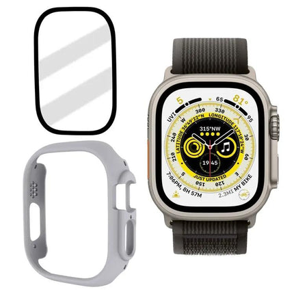 Apple Watch Ultra 49mm Frosted Tempered Glass PC Case
