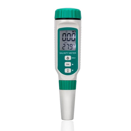 SmartSensor Handheld Digital Salinometer for Salinity Measurement - handheld salinity meter with LCD display and non-slip grip