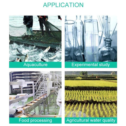 SmartSensor Handheld Digital Salinometer for Salinity Measurement used for aquaculture, lab tests, food processing and agricultural water quality monitoring