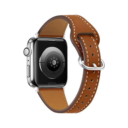 Leather Watch Band For Apple Watch Ultra 49mm 45mm 44mm