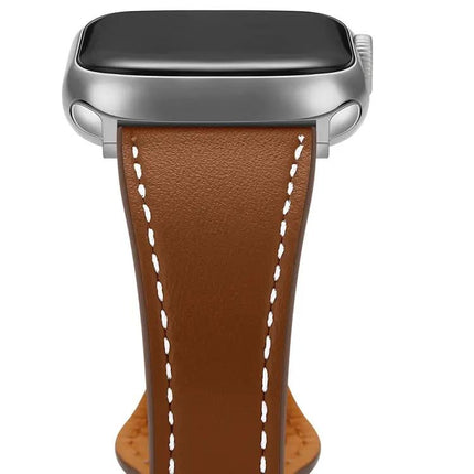 Leather Watch Band For Apple Watch Ultra 49mm 45mm 44mm